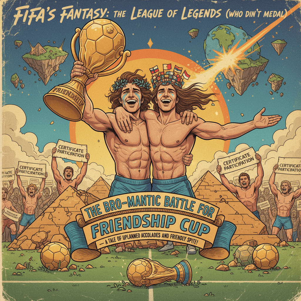 FIFA invented a trophy just bc someone didn't get one lmao