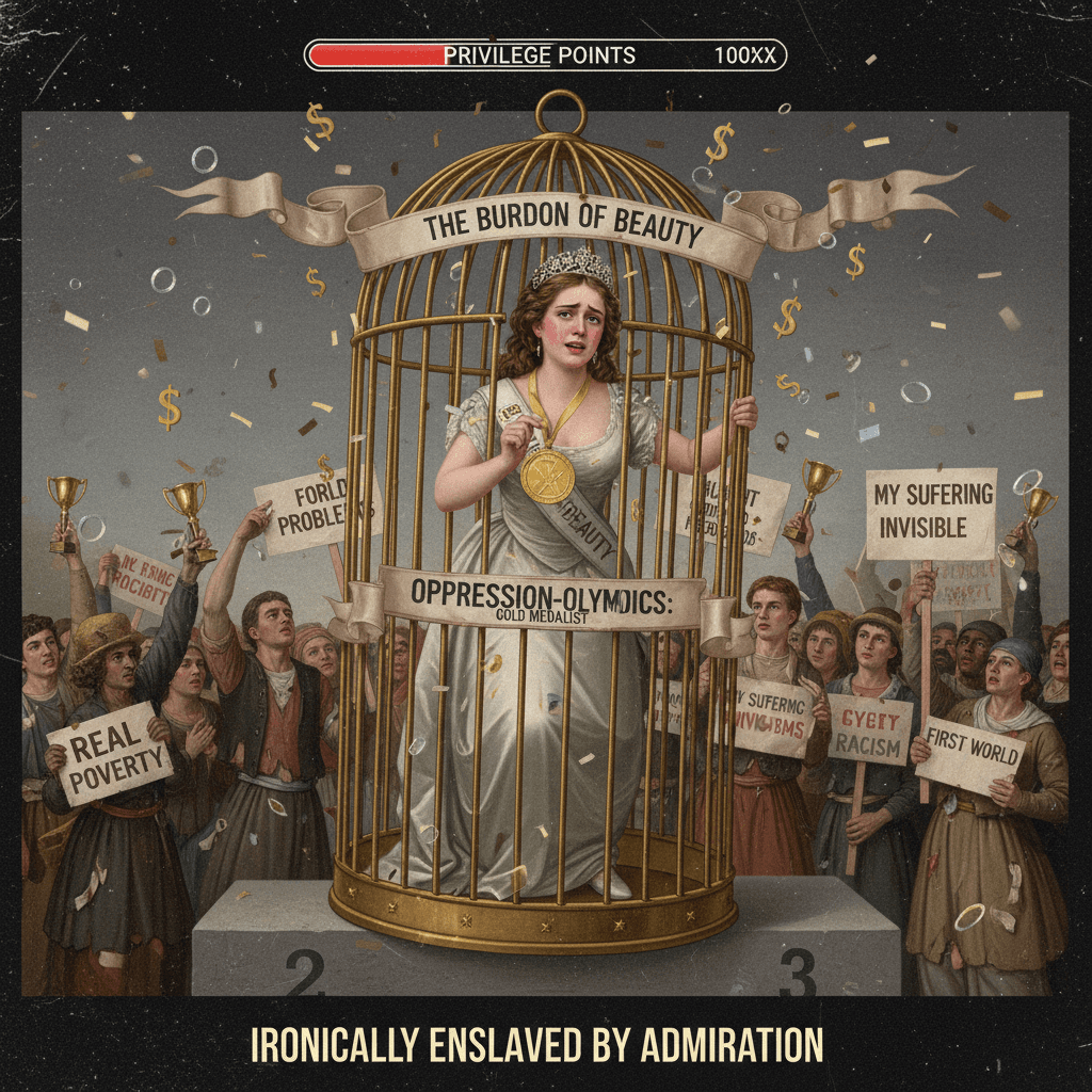 conventionally attractive women are the REAL oppressed class, actually