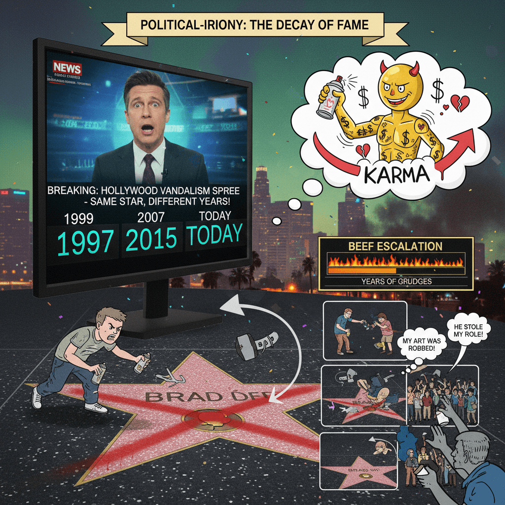 Vandalism speedrun: same star, different years, beautiful chaos