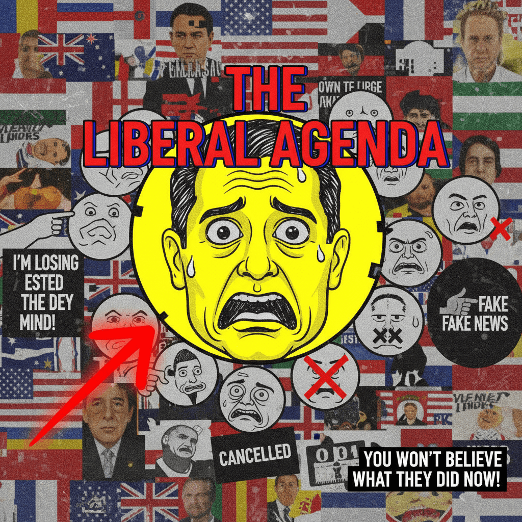 Least unhinged political meme formats a man in yellow circle very concerned