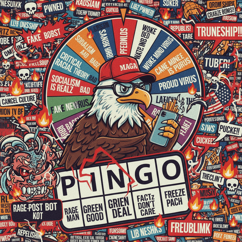 owns the libs with randomly capitalized buzzwords and typos