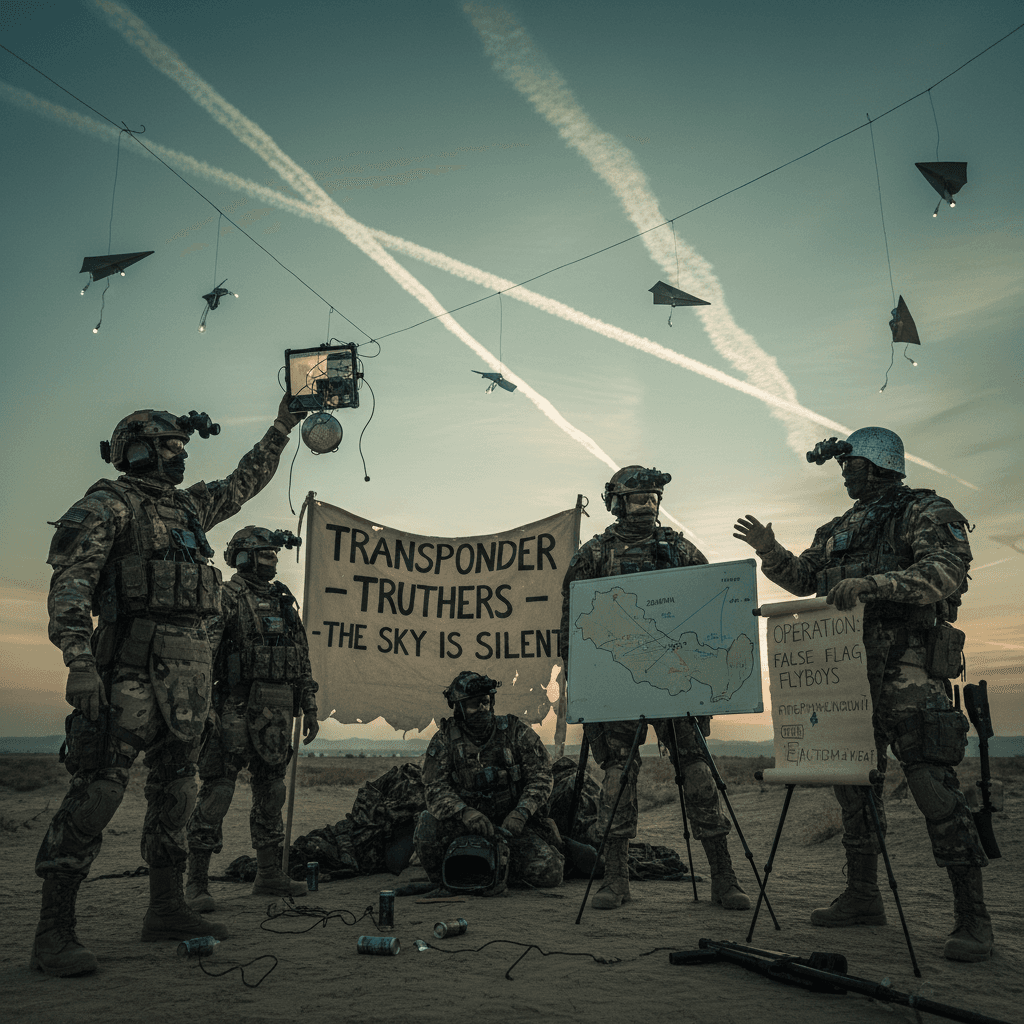 ALL planes went dark (they didn't) - this time it's REAL™