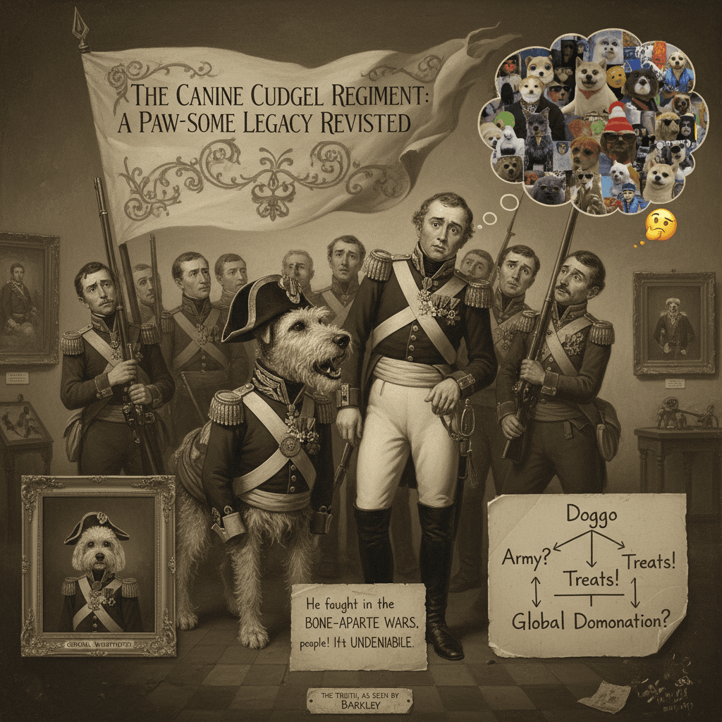 bro really said that dog had a military career