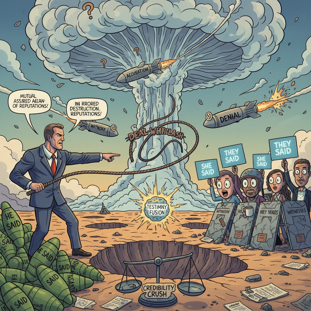 Witkoff vs. witnesses: a he-said-they-said nuclear standoff