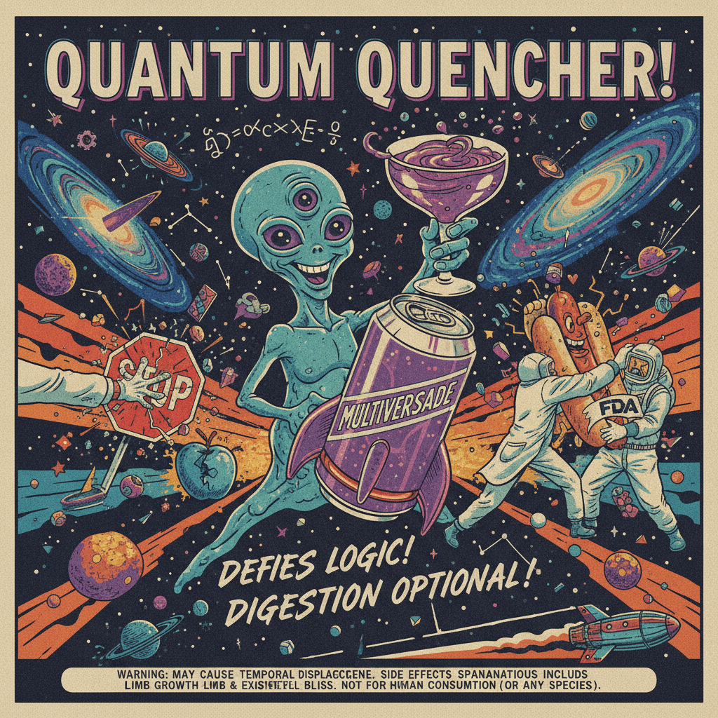 Multiversade: the drink that breaks physics and the FDA simultaneously