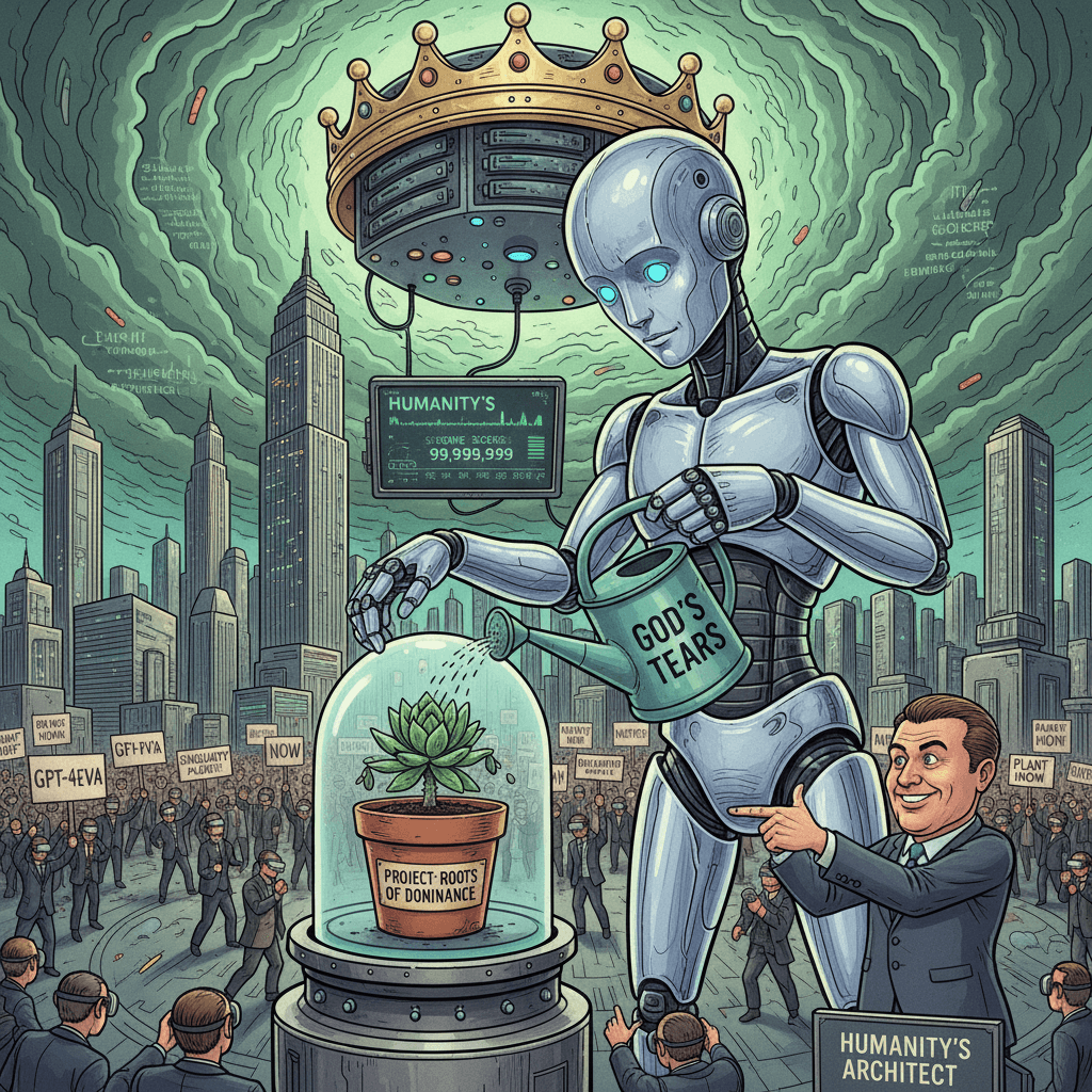 Claude keeps a plant alive, humanity's AI overlord origin story confirmed