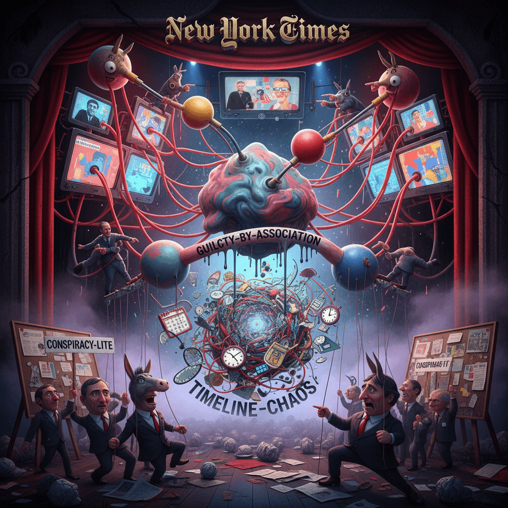 NYT connects dots so hard they become abstract art