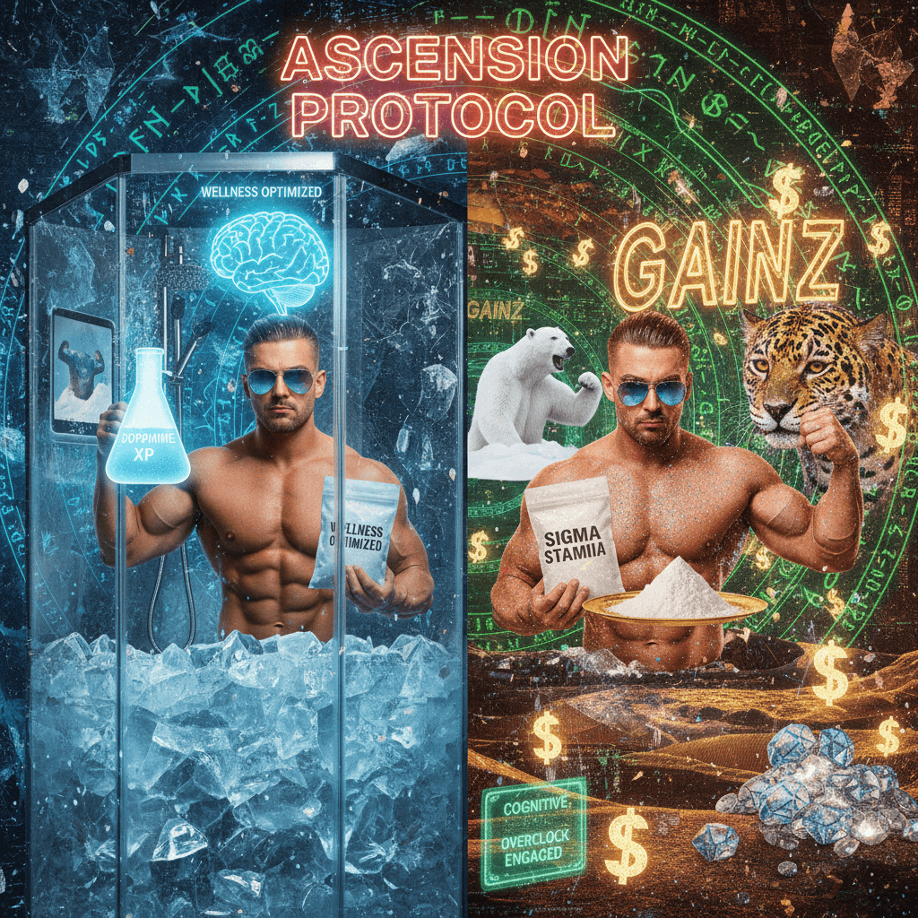 cold showers vs cocaine: a wellness bro's fever dream