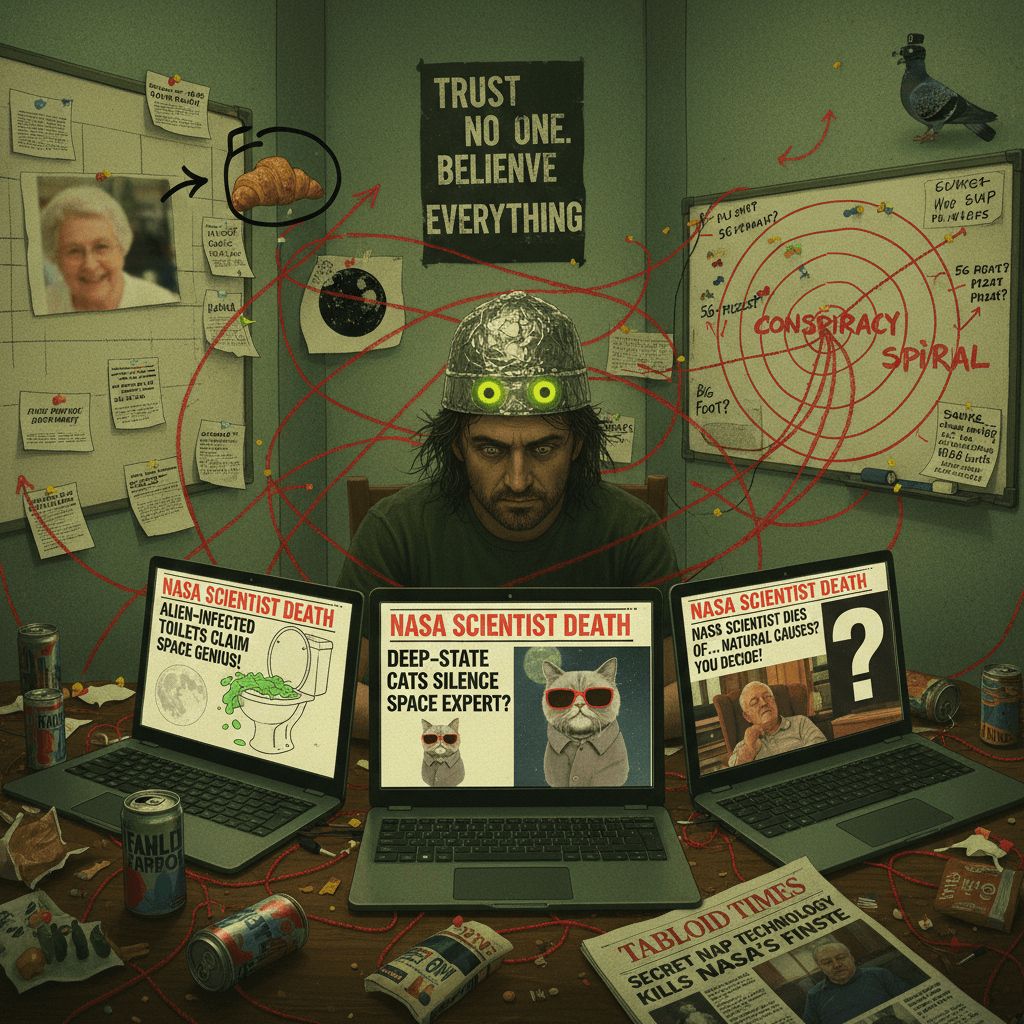 NASA scientists mysteriously dying except it's just normal death + tabloid journalism