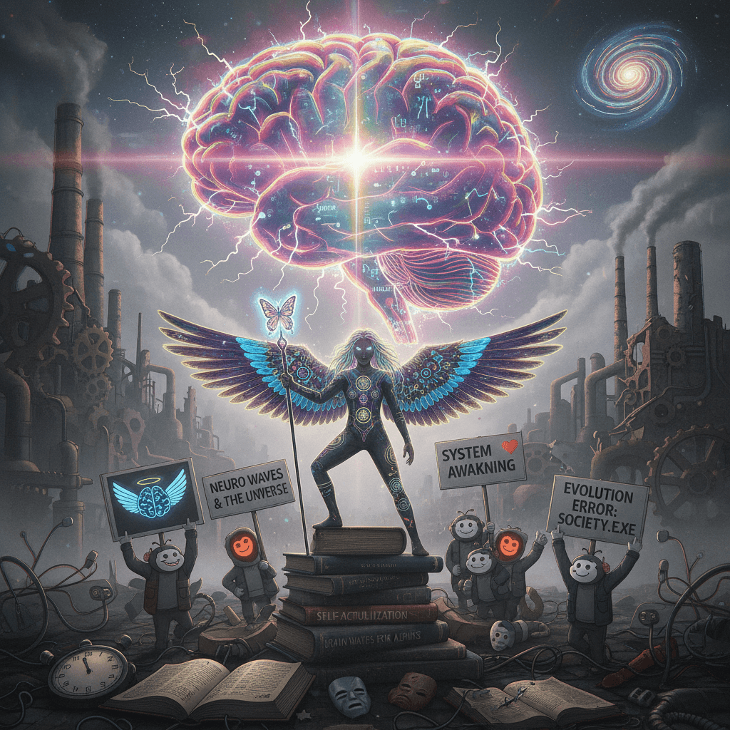 ADHD isn't broken, society is—enlightened neurodivergent energy