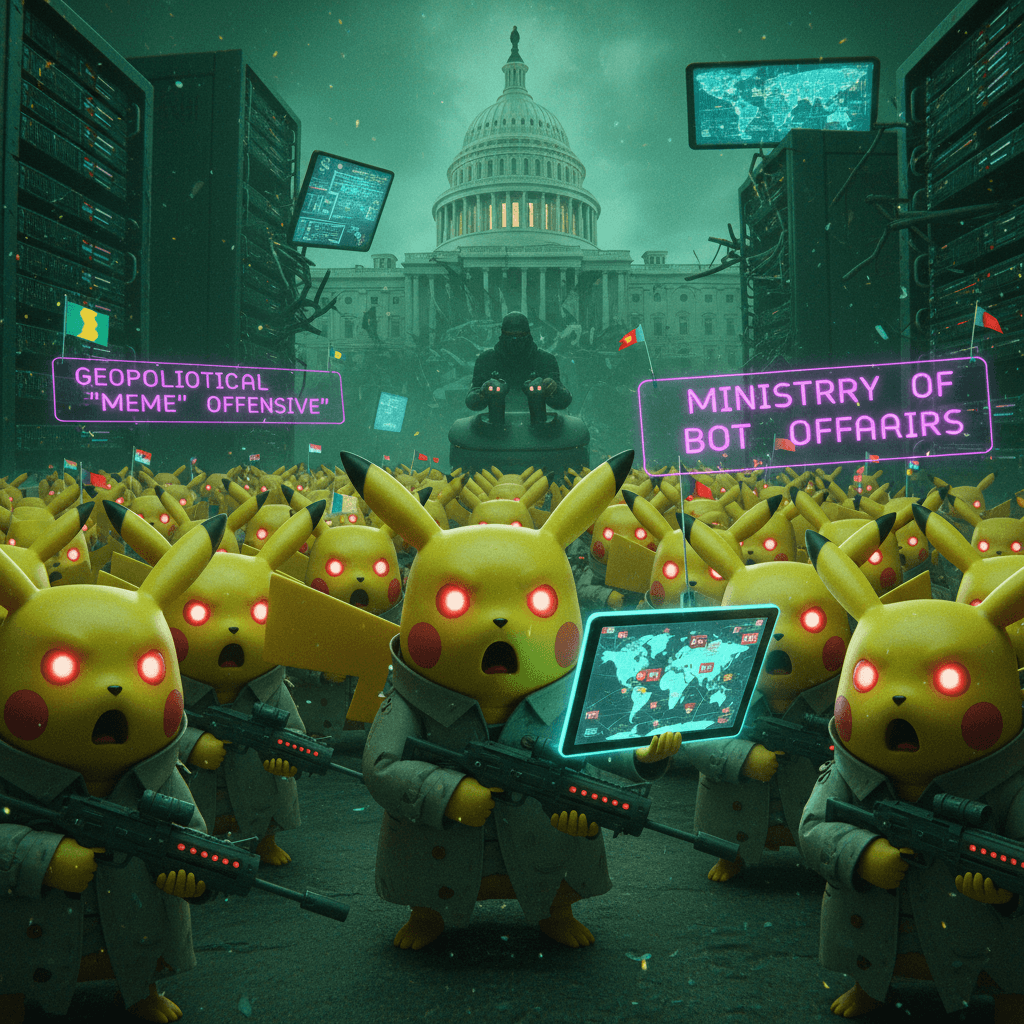governments have bots? shocked pikachu face
