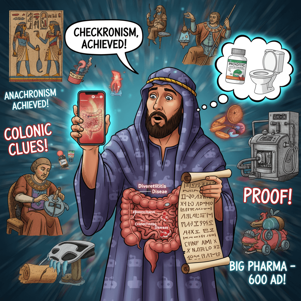 7th century prophet was definitely thinking about modern colonic diseases