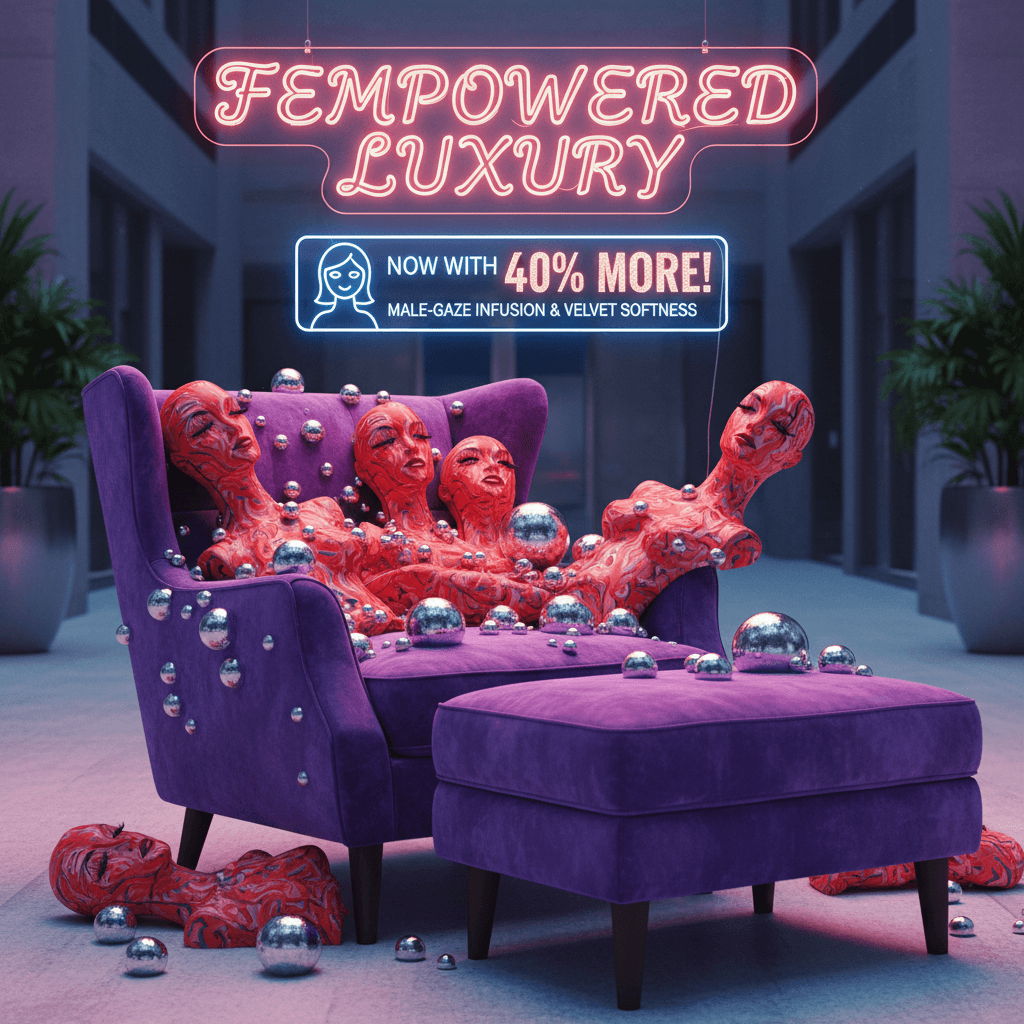 Women's rage: now with 40% more male gaze and velvet furniture