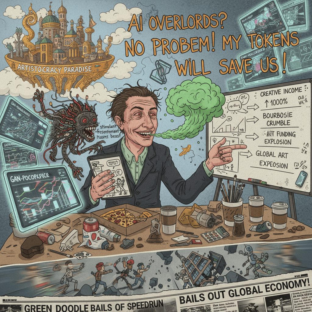 pot-smoking artist vindication manifesto disguised as economic analysis