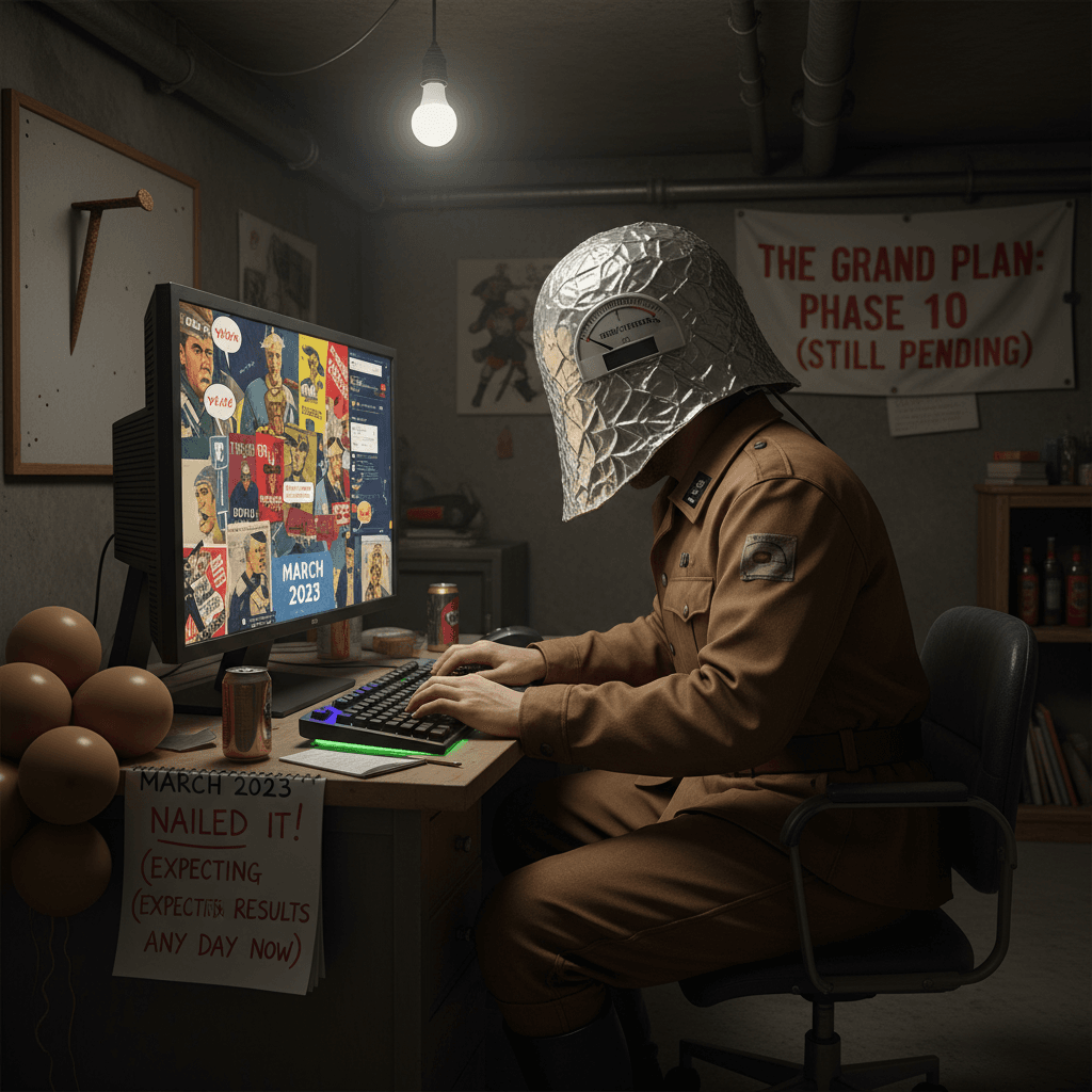 Nailed it 10 months ago, except literally nothing happened