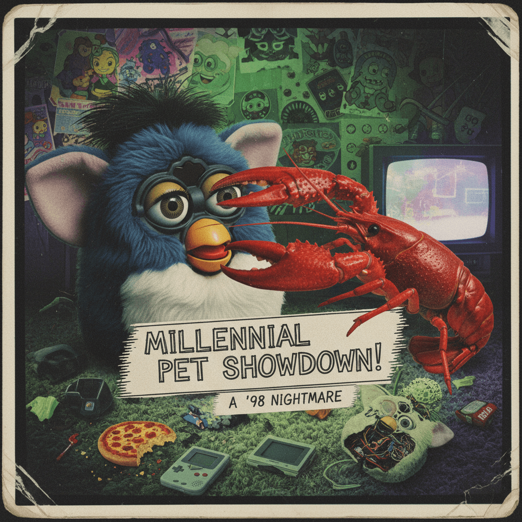 furby beak vs crawdaddy pinch: a deeply unhinged 90s trauma comparison