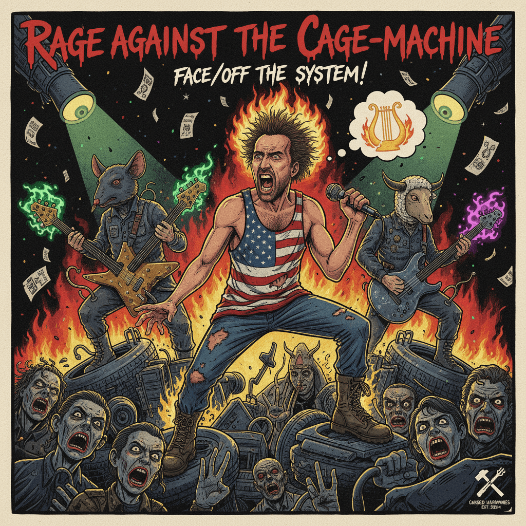 Nic Cage fronting a RATM tribute is either genius or a crime against music