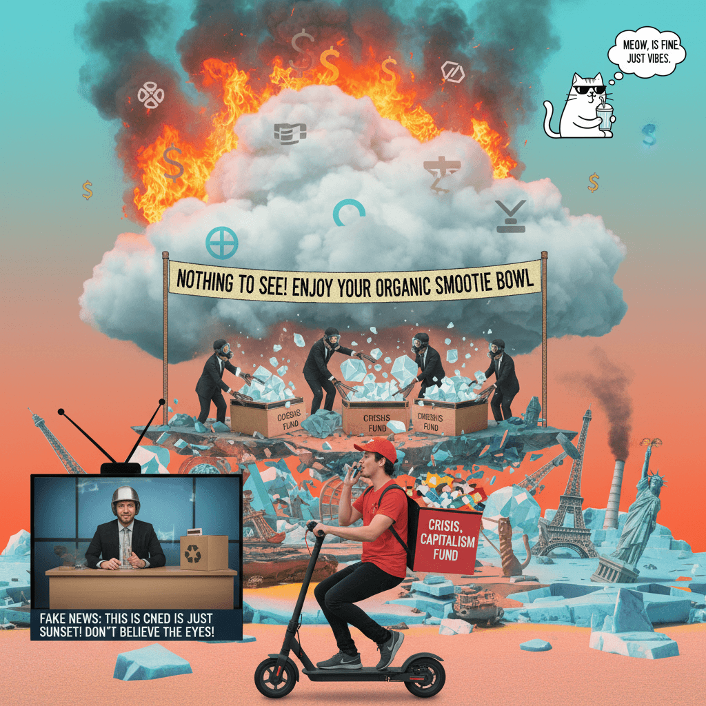 just vibes while the cloud burns, nothing to see here