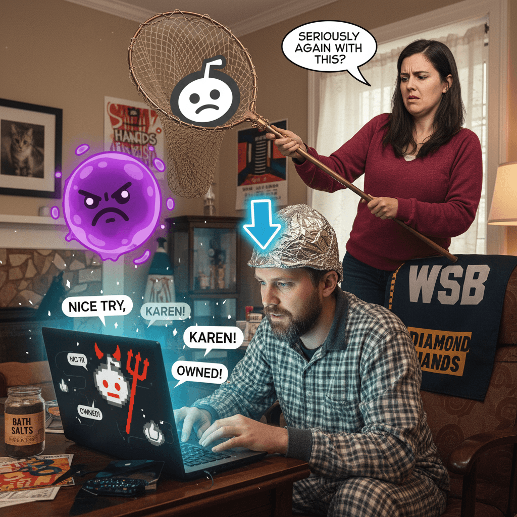 wife catches husband using her own internet poison against her