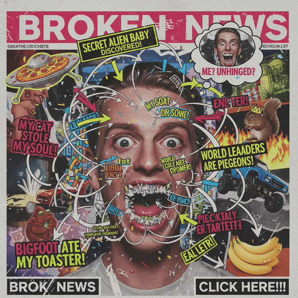 Tabloid fever dream: unhinged accusations with zero self-awareness