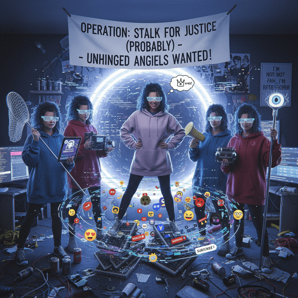 recruiting hot women to stalk youtubers for good actually