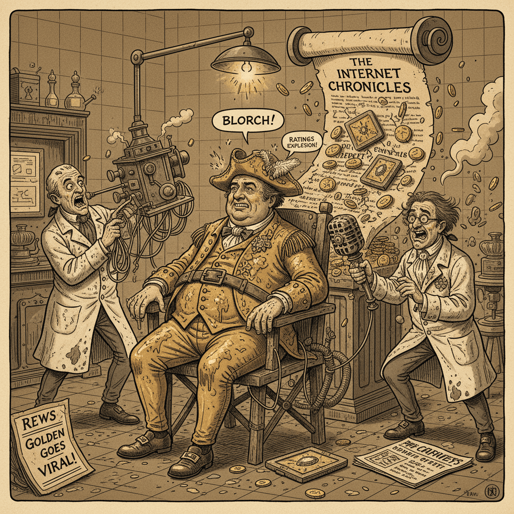 One man's extreme discomfort is internet gold