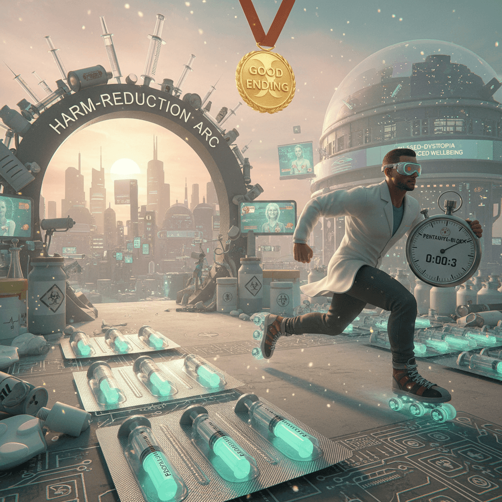 we live in a timeline where fentanyl vaccines are the good ending