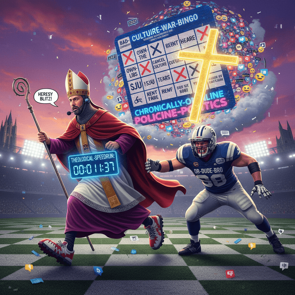 Archbishop vs football guy: theological beef nobody asked for