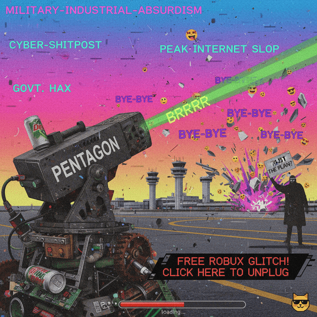 Pentagon's laser go brrr, airports go bye-bye