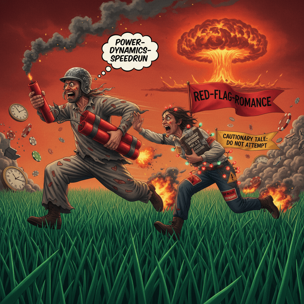 touching grass with someone who has nothing left to lose: a survival guide