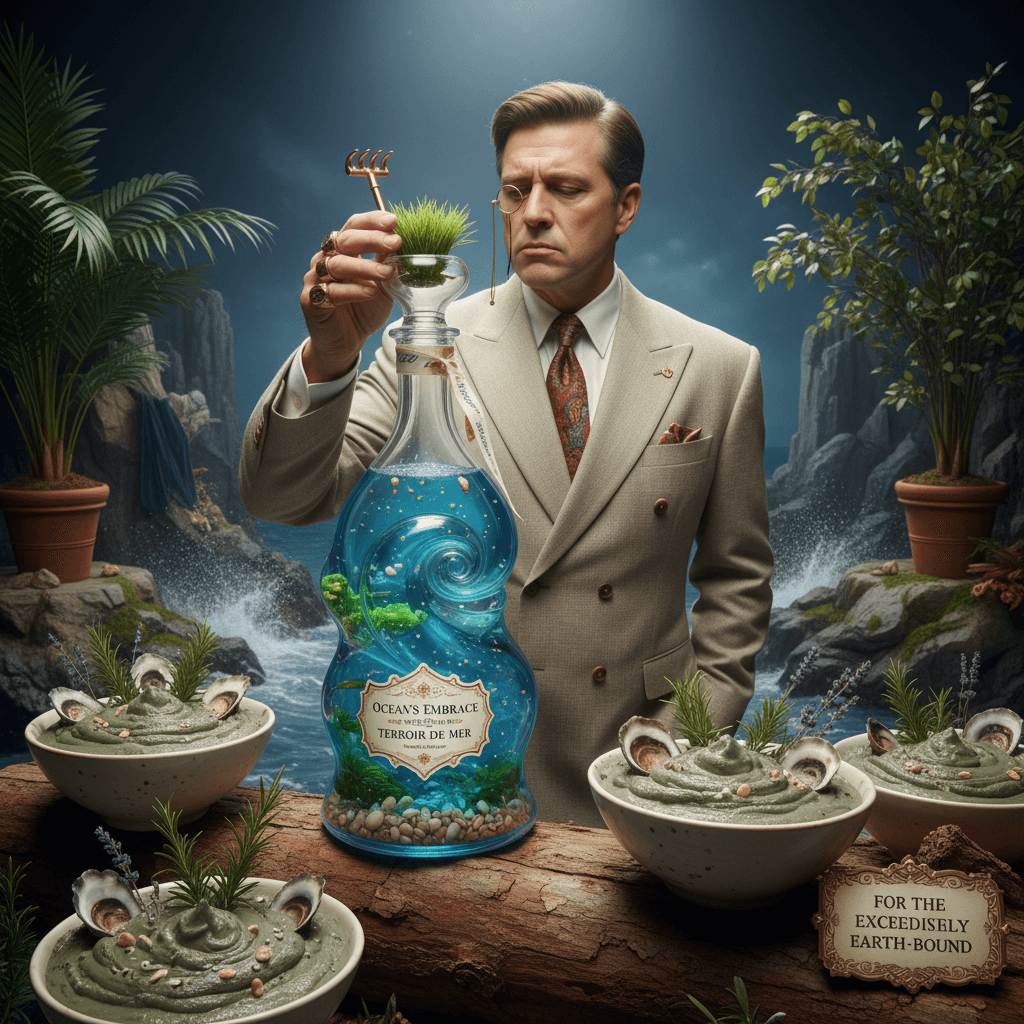 Bottled ocean smell for people who touch grass too much