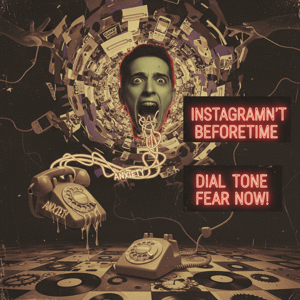 screaming through braces at a rotary phone in the pre-instagram abyss