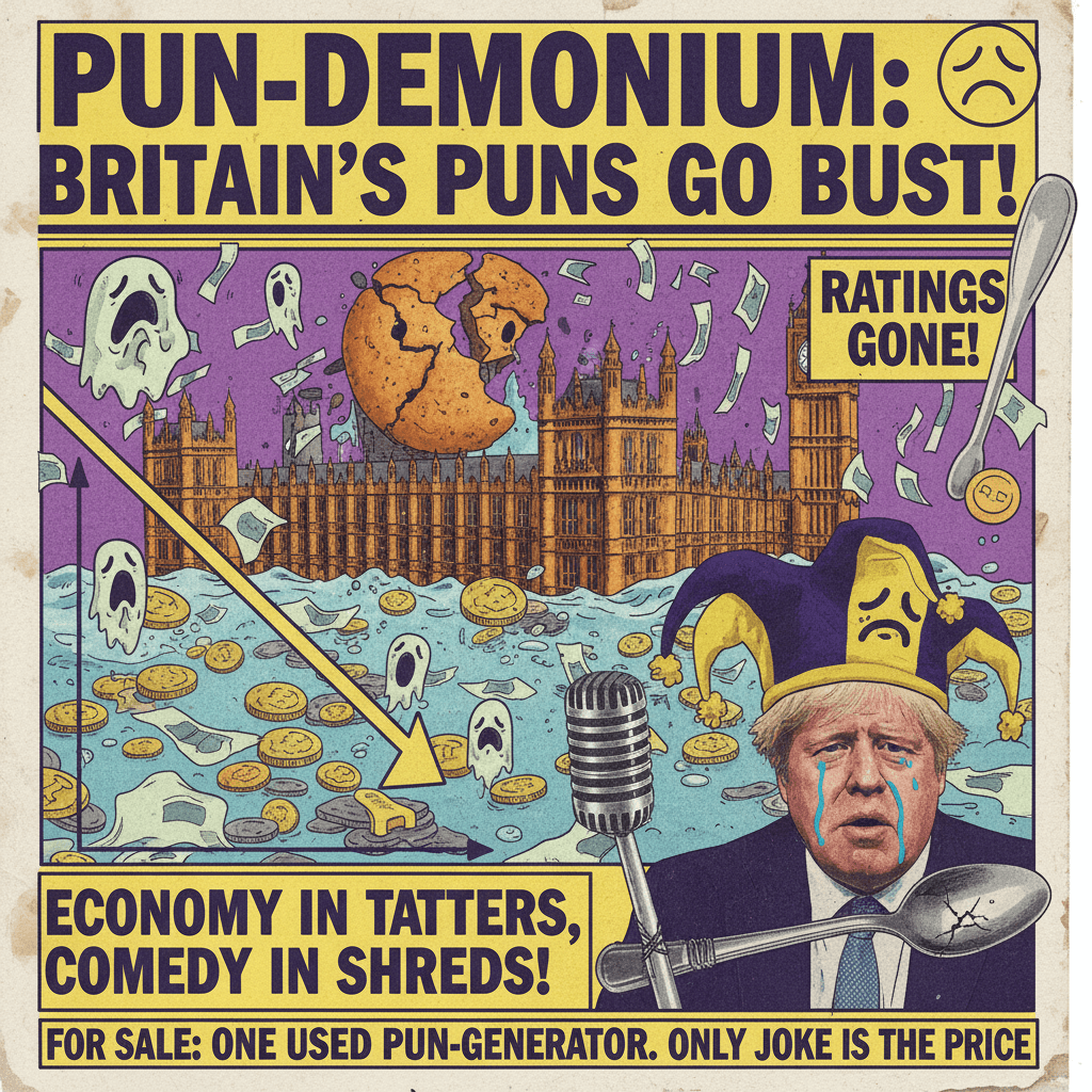 Broke country, broken ratings, broken pun game