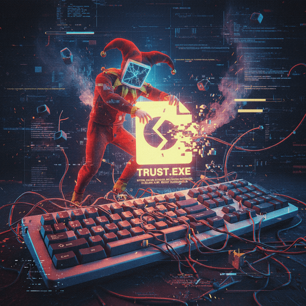 random keys go brrr, trust.exe has stopped responding