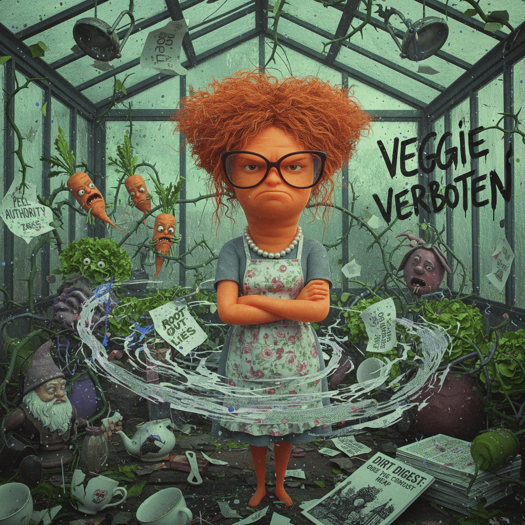 Karen the carrot doesn't waste time with your nonsense