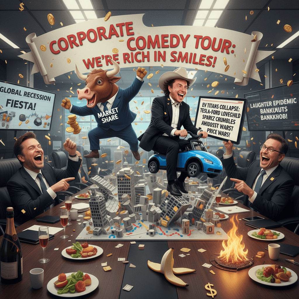 Laughing while losing market share: a corporate masterclass