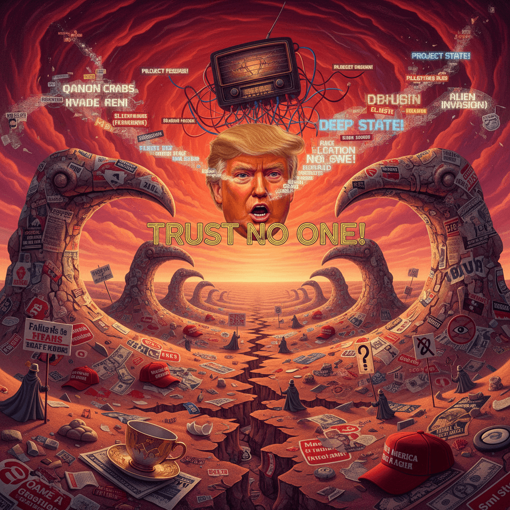 Iran beaks and distorted sands: a MAGA fever dream nobody asked for