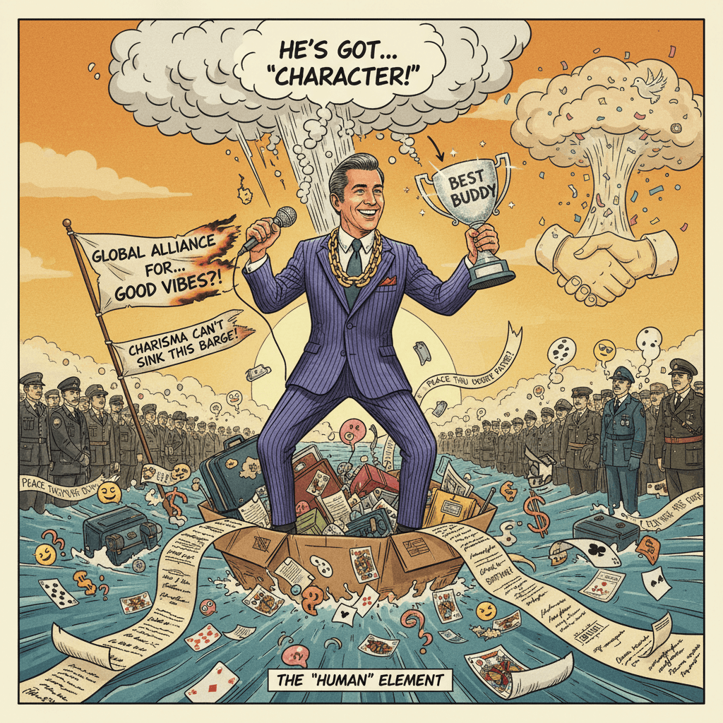 guy knows nothing about rivers but has great personality, somehow this is a feature