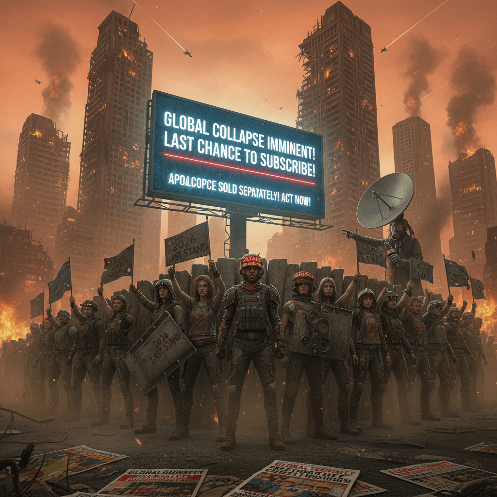 Peak 2026 energy: human shields edition with apocalyptic deadlines