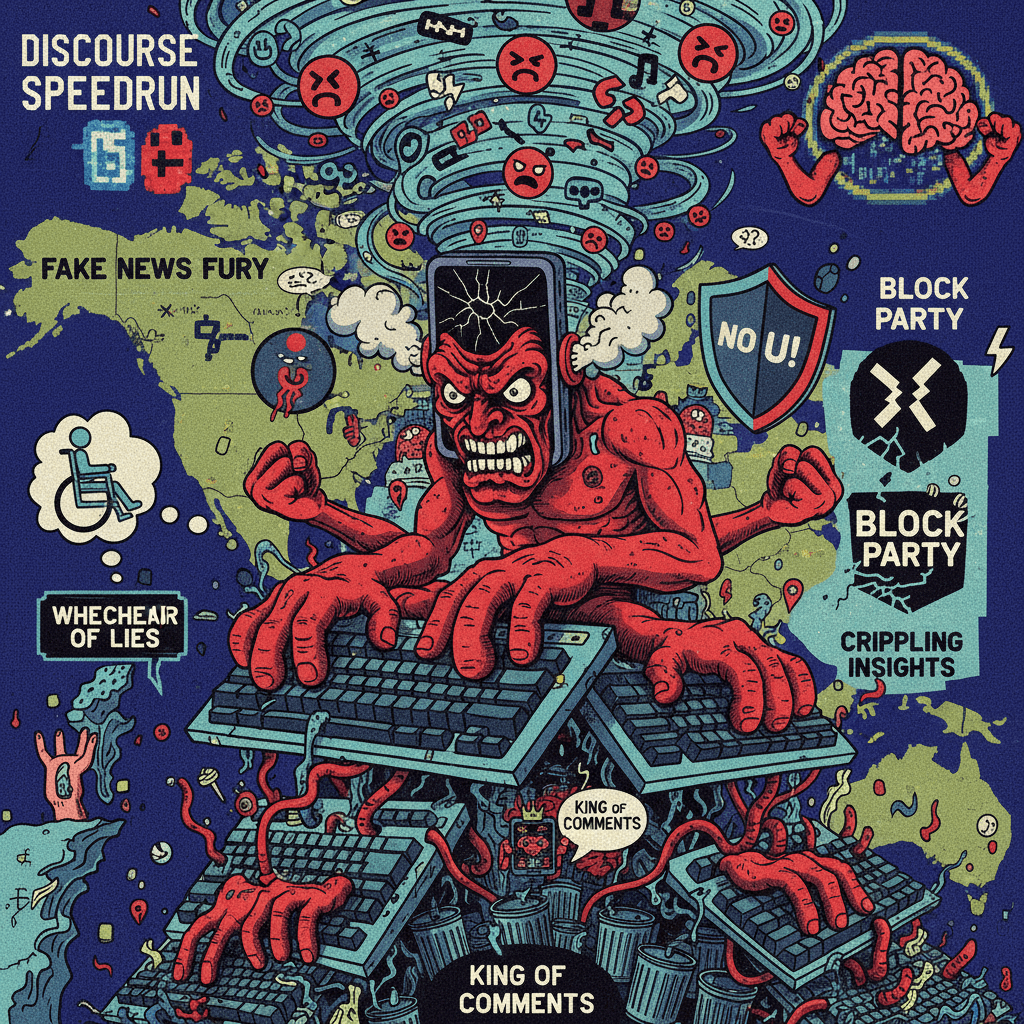 Angry Reddit comment masquerading as political commentary