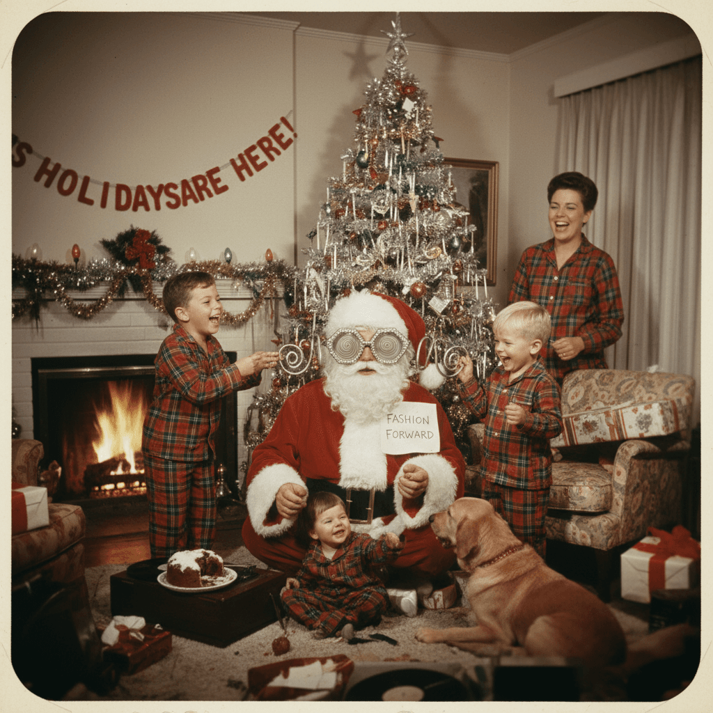 Santa's awkward glasses phase: the photo nobody asked for but everyone needed