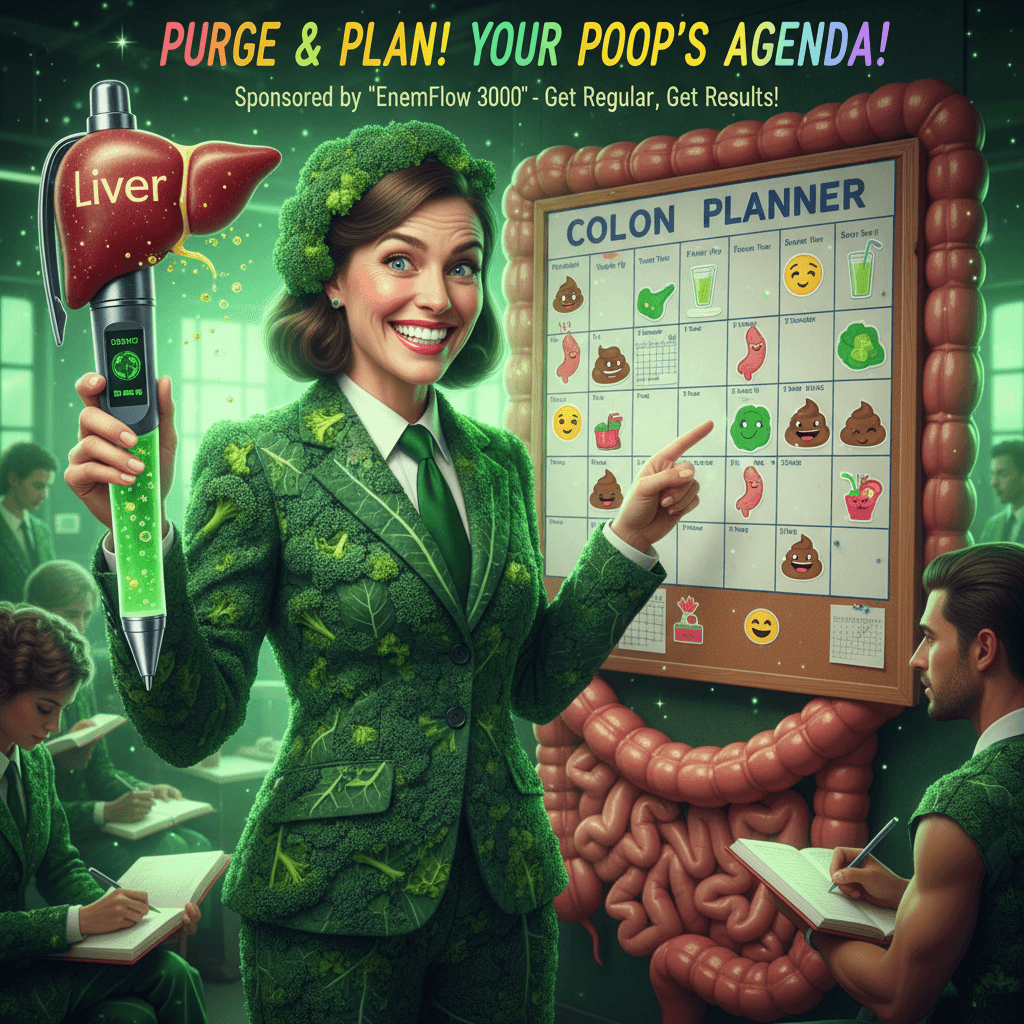 Liver detox pens: because your colon deserves a weekly planner