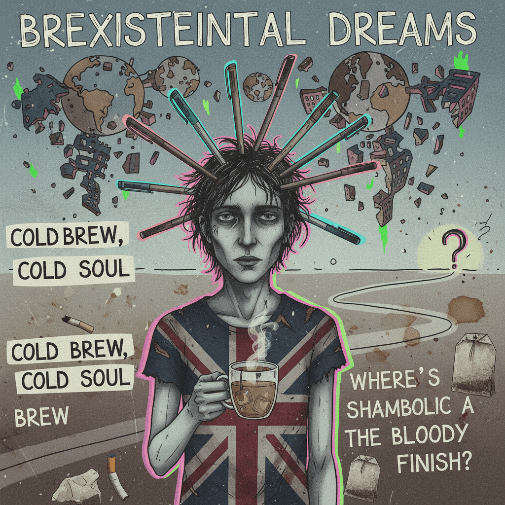 pens exist, tea is cold, worlds r collapsing, finish line unclear