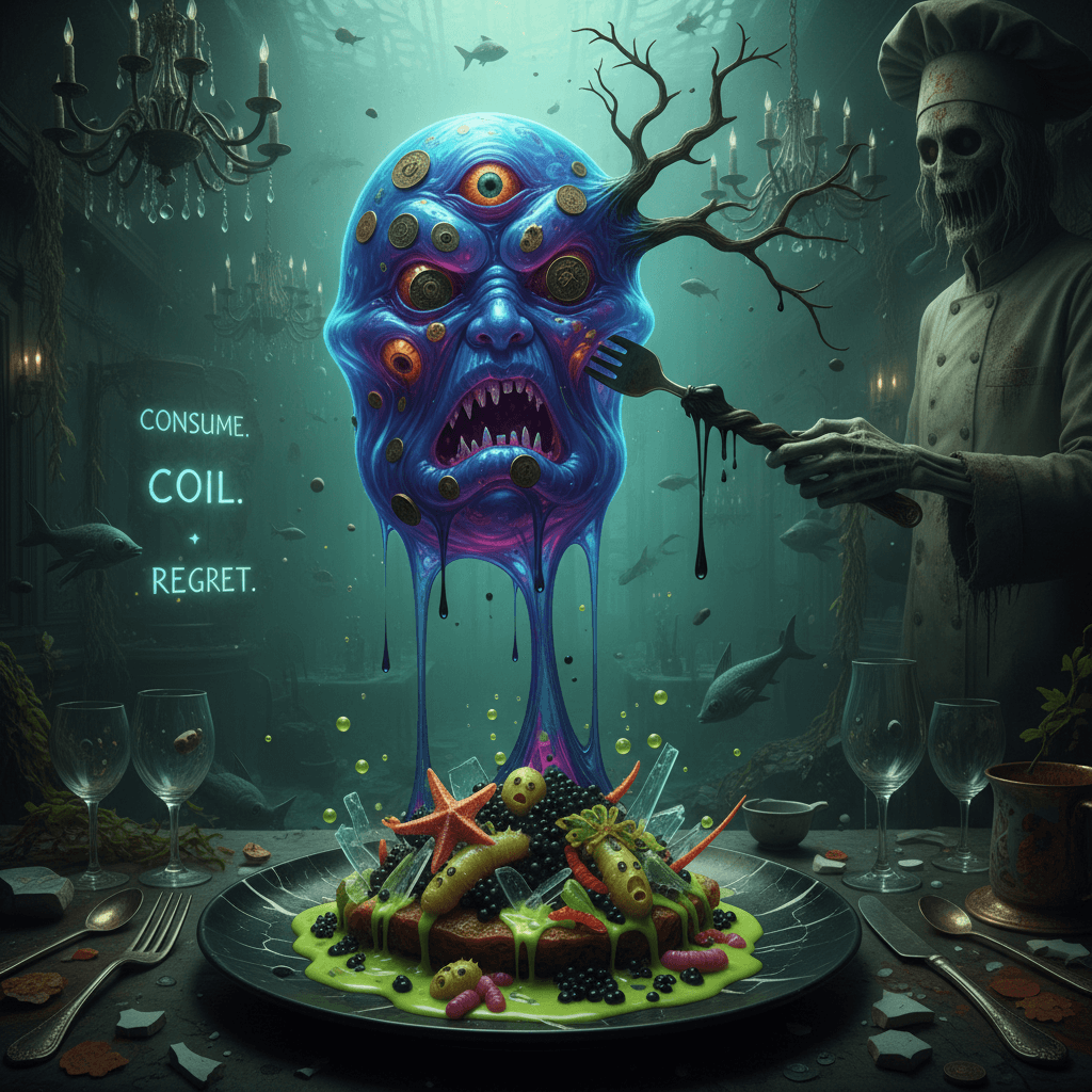 Marine jelly despair: a descent into gelatinous existential dread