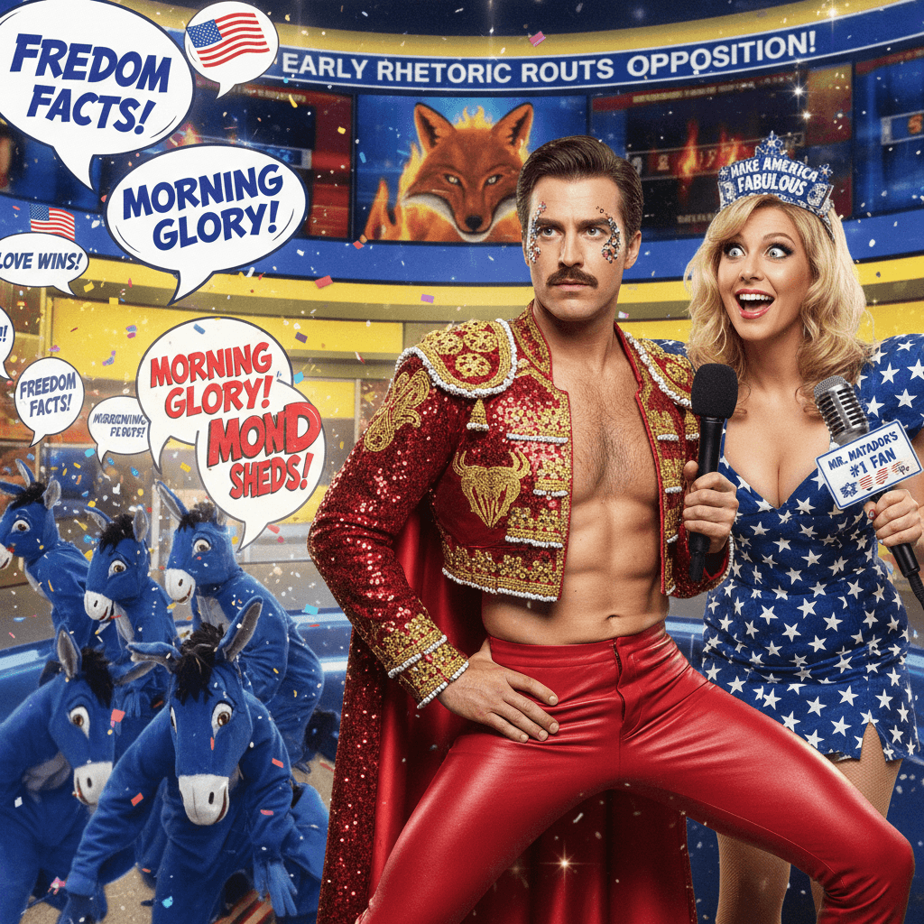 Sexual matador defeats the left with morning speeches, apparently