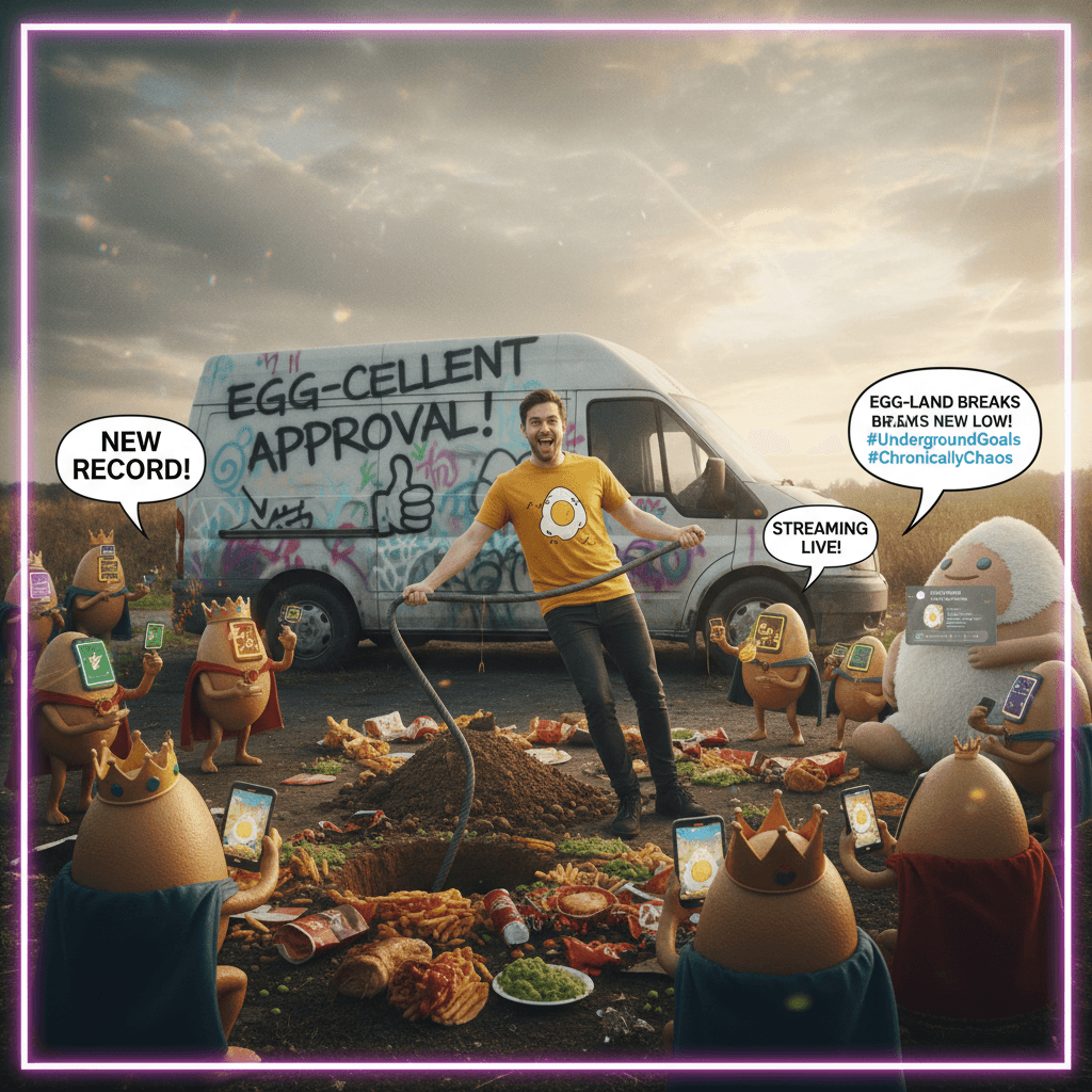 Eggland tee gets unexpected van validation, sets personal bar underground