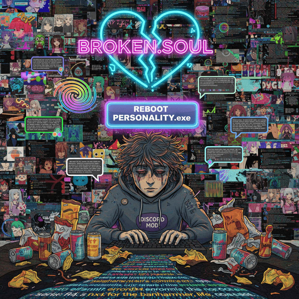 sleep bad, soul broken, pls reboot my personality thx
