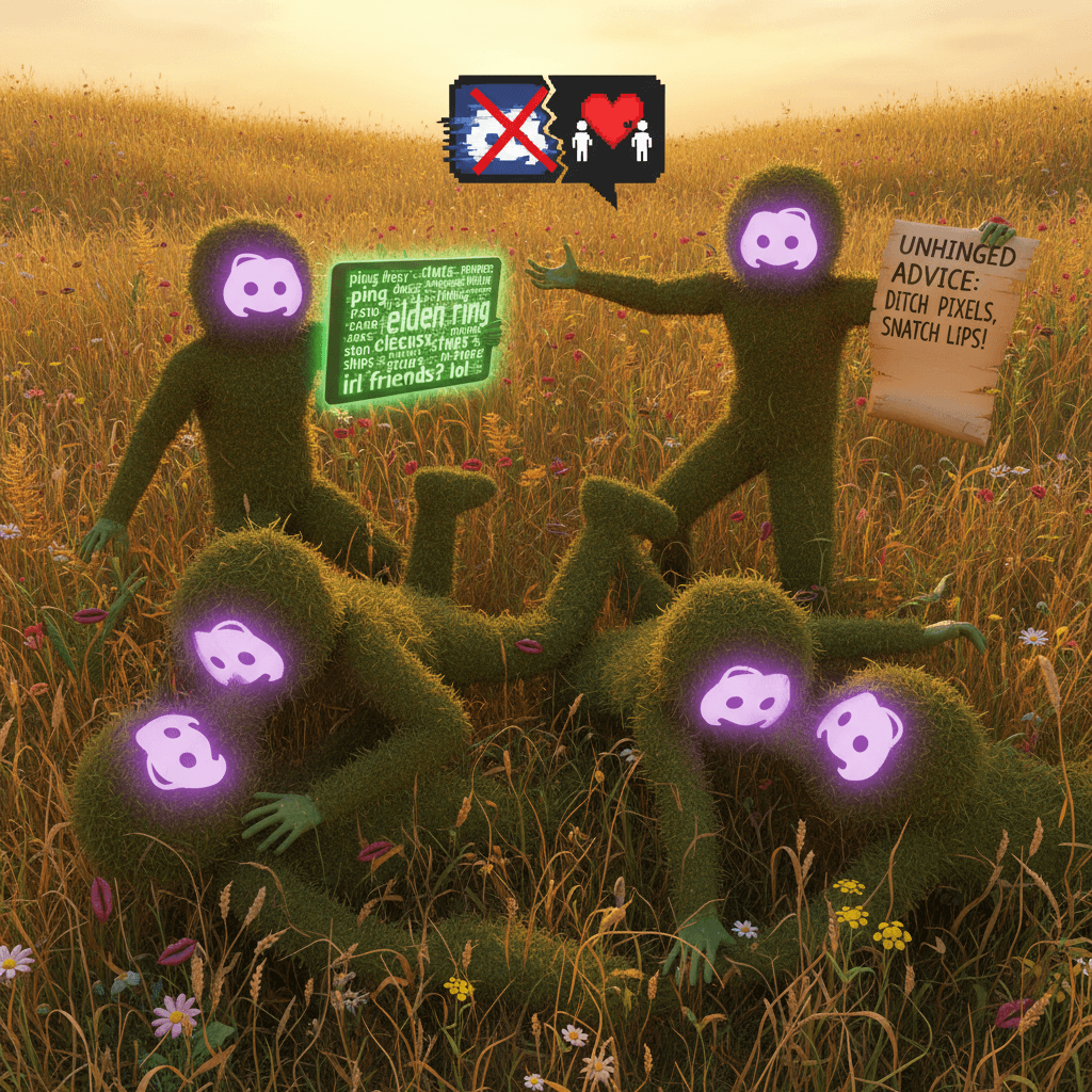 Discord bad, kissing your homies good actually