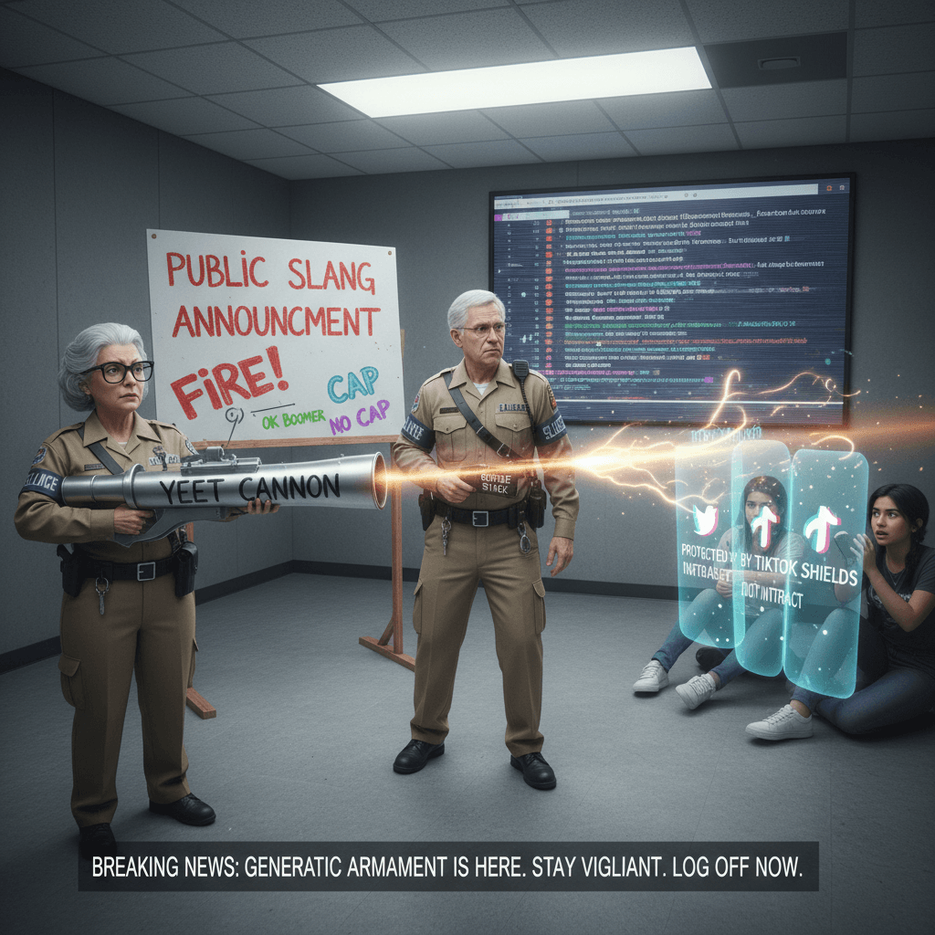 PSA: boomers discover slang exists, immediately weaponize it