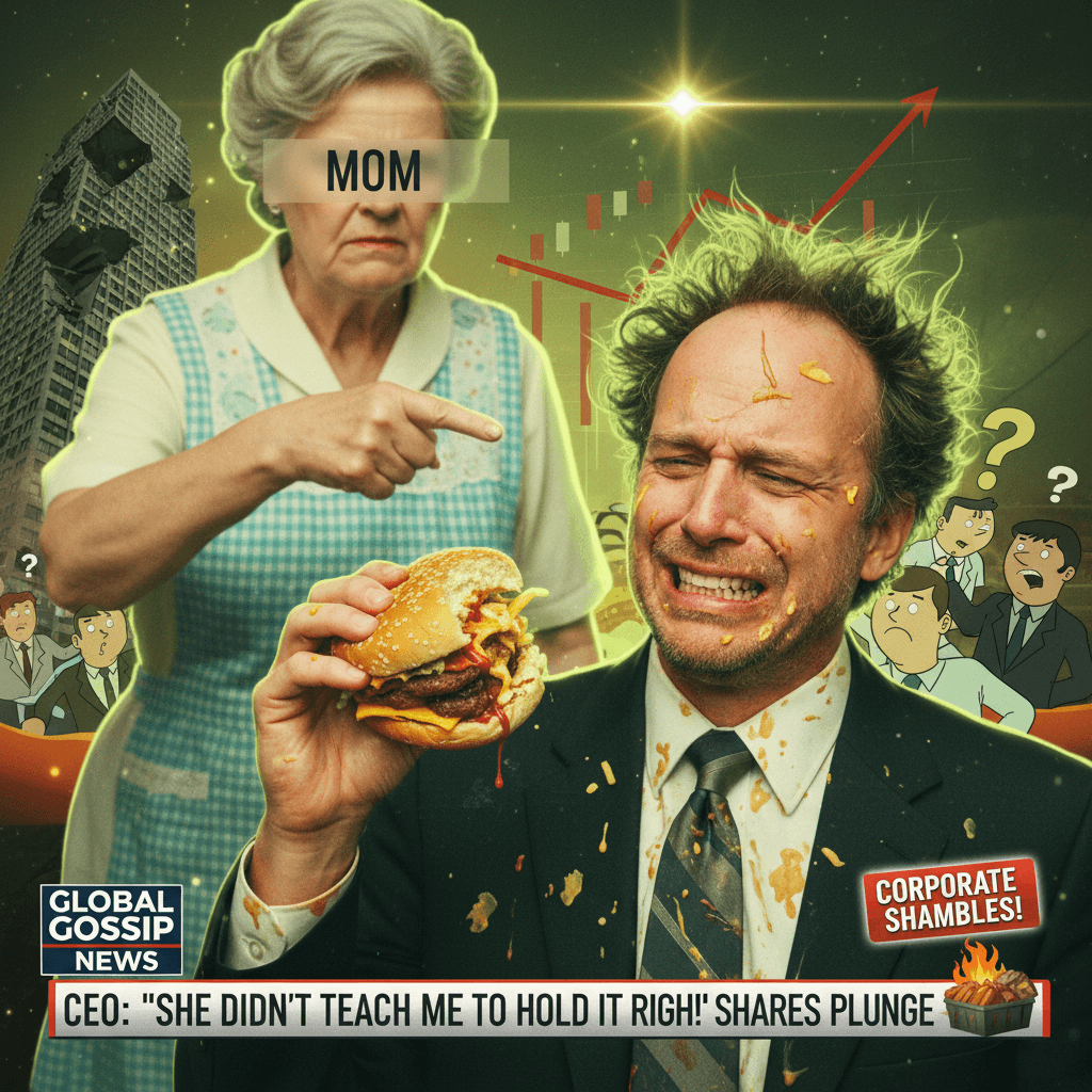 CEO blames mom's manners for burger disaster, corporate accountability in shambles